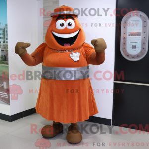 Rust Steak maskot kostume...