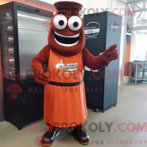 Rust Steak maskot kostyme...