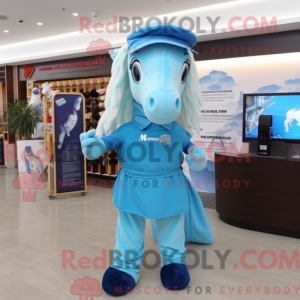 Sky Blue Horse...