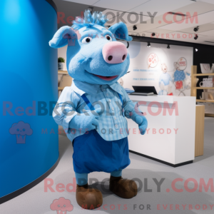 Costume mascotte de cochon...