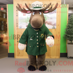 Forest Green Moose maskot...