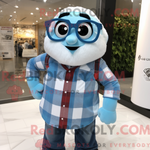Postava maskota Sky Blue...