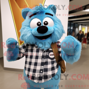 Maskotdraktfigurat Sky Blue...