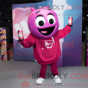 Disfraz de mascota Magenta...