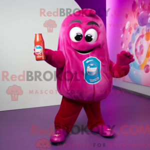 Magenta Soda Can...