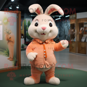 Peach Rabbit mascotte...