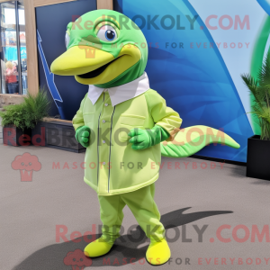 Limegrön...