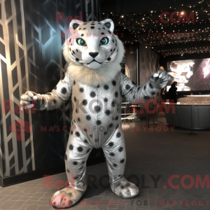 Linda máscara de leopardo...