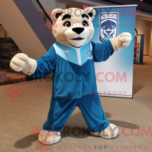 Sky Blue Mountain Lion...