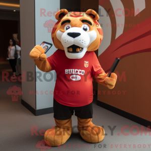 Red Sabeltoothed Tiger...
