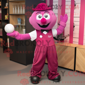 Postava maskota Magenta...
