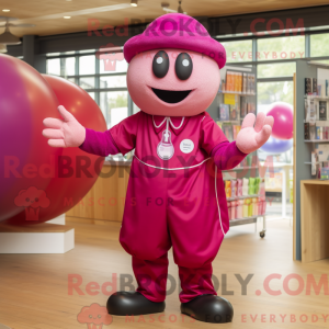 Postava maskota Magenta...