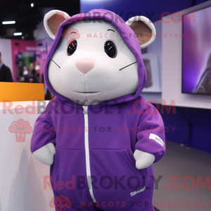 Lilla hamster maskot...