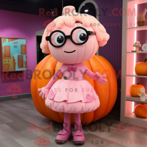 Maskottchenkostüm Pink...
