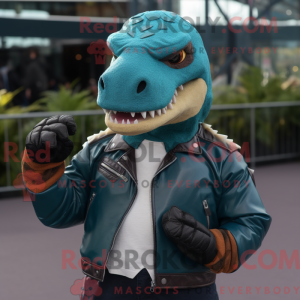 Blågrønn T Rex...