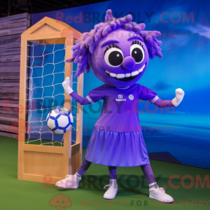 Lavender Soccer Goal...