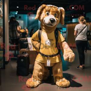 Máscara Gold Dog com...