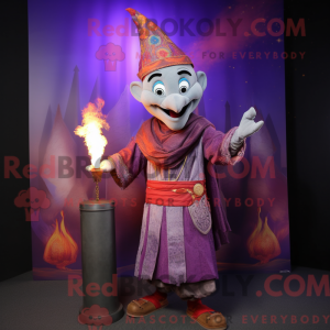 Lavender Fire Eater mascot...