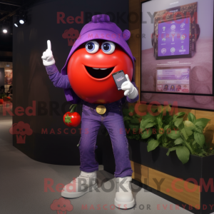 Maskottchenkostüm Purple...