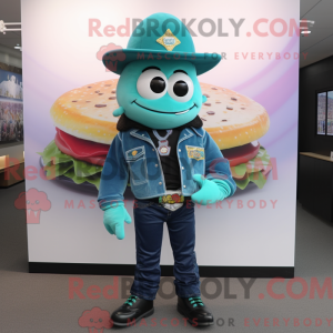 Postava maskota Teal...