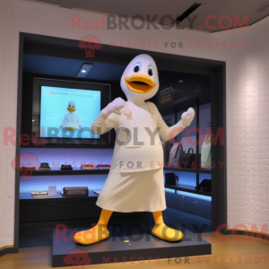 Máscara de creme de pato...