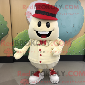 Cream Raspberry mascot...