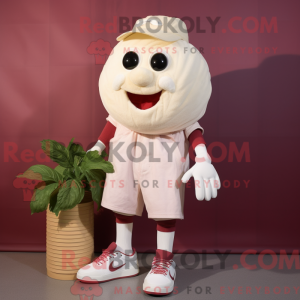 Cream Raspberry maskot...