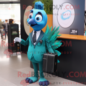 Disfraz de mascota Cyan...
