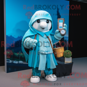 Disfraz de mascota Sky Blue...