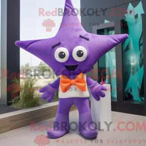 Lilla Starfish maskot...