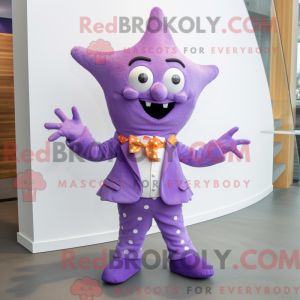 Lilla Starfish maskot...