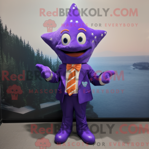 Lilla Starfish maskot...