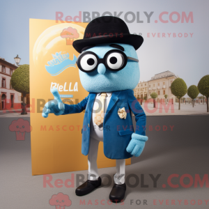 Sky Blue Paella mascot...