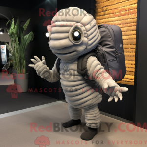 Grå Máscara Trilobita com...