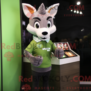 Maskotdraktfigura Olive Fox...