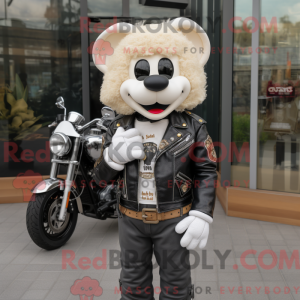 Cream Heart mascot costume...