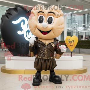 Cream Heart maskot kostume...
