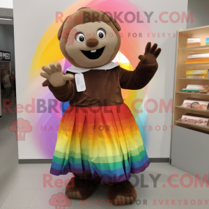 Brown Rainbow mascot...