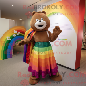 Bruine regenboog...