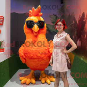Costume mascotte de coq...