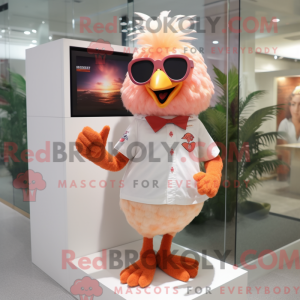 Postava maskota Peach...