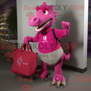 Magenta Spinosaurus...