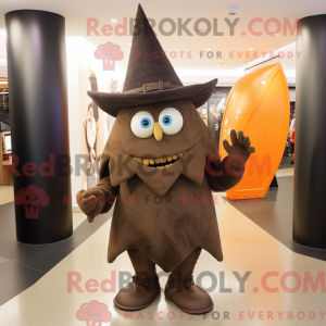 Brown Witch S Hat...