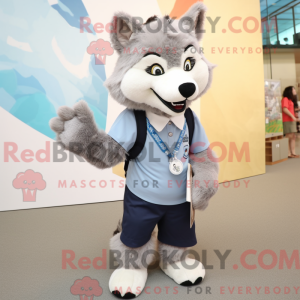 Ulve maskot kostume...