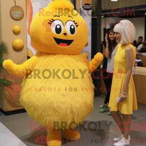 Yellow Meatballs mascot...