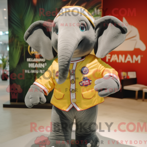 Elefant maskot kostume...