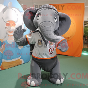 Olifant mascotte kostuum...