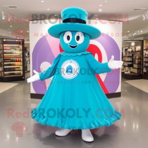 Postava maskota Cyan...
