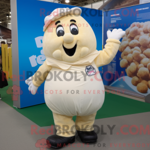 Cream Potato maskot...