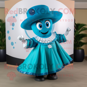 Personagem de mascote Cyan...